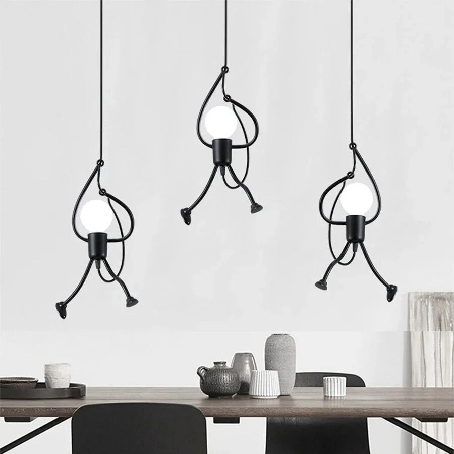 HeroLight - Retro Wandlamp Iron Man voor een Opvallend Interieur