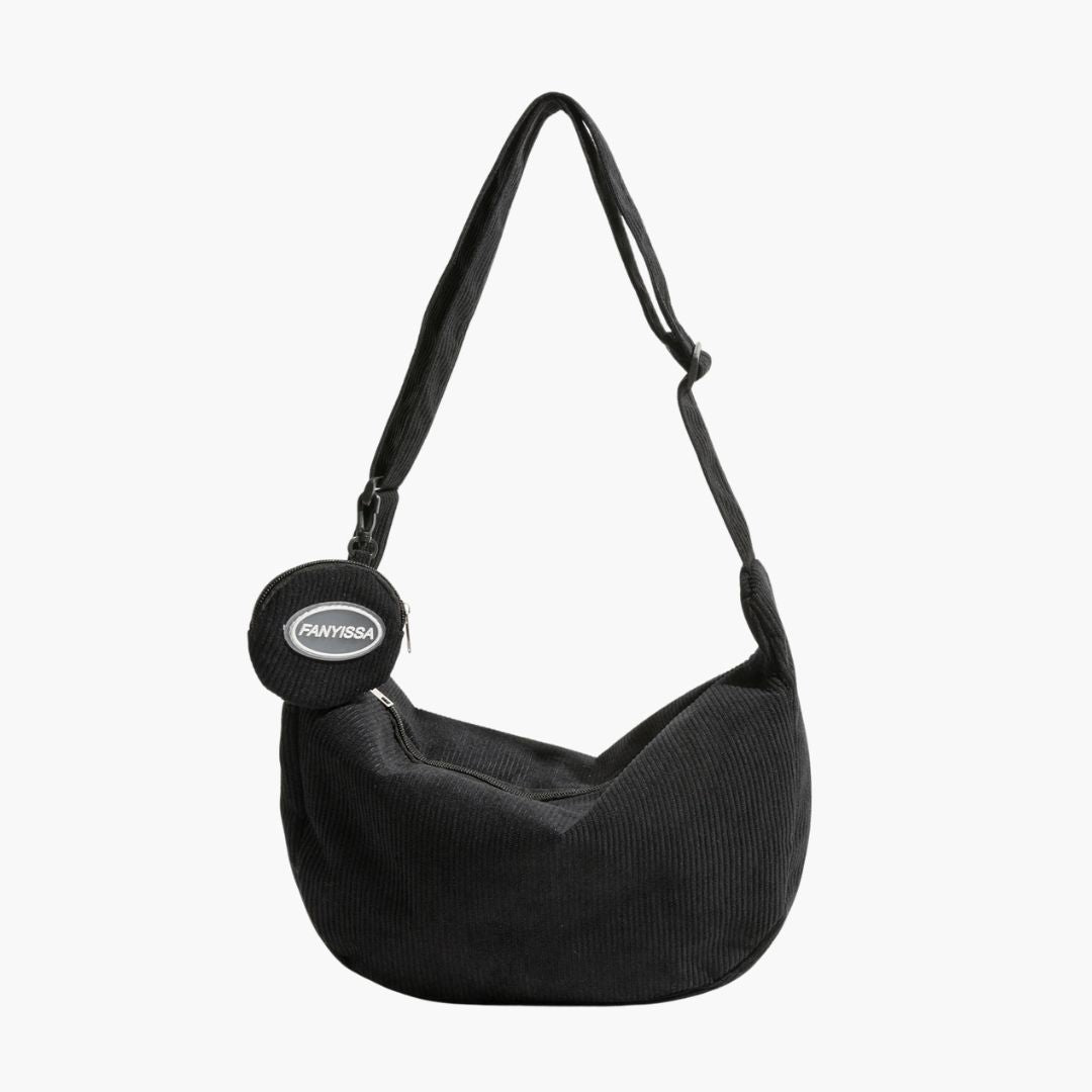 Ella - Corduroy Schoudertas voor Dames | Stijlvolle en Duurzame Crossbody Tas