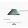 FoldGlow - Plissé Lampenkap voor Elegante Verlichting