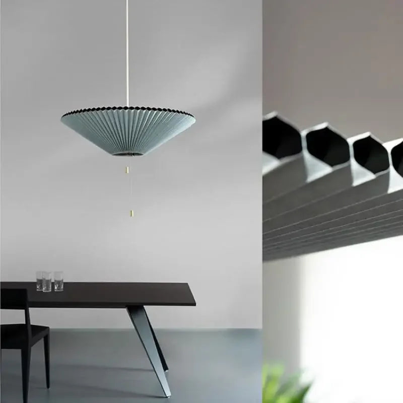 FoldGlow - Plissé Lampenkap voor Elegante Verlichting