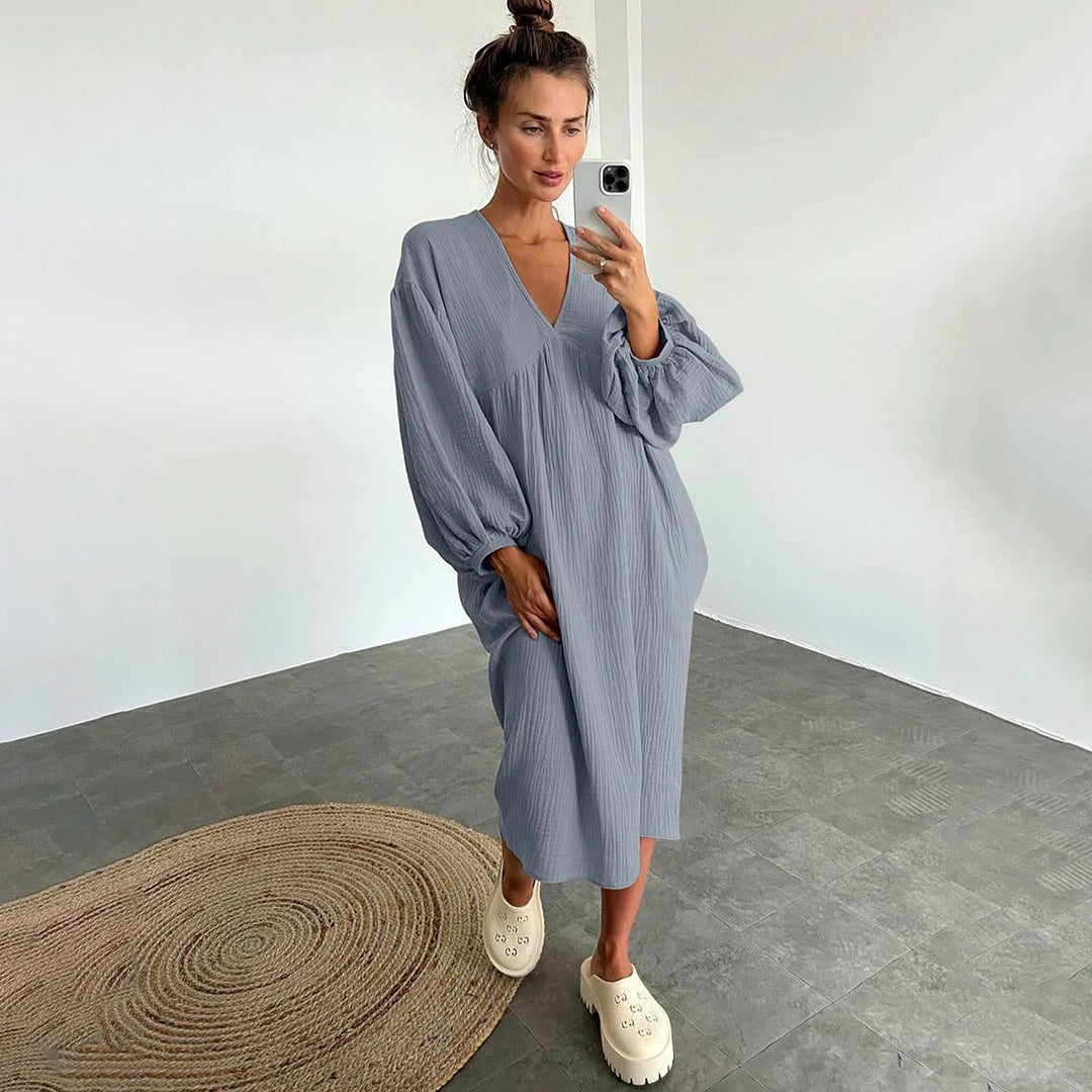 Valerii - Comfortabel en losvallend casual jurk
