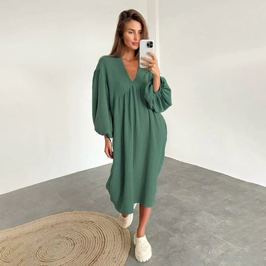 Valerii - Comfortabel en losvallend casual jurk