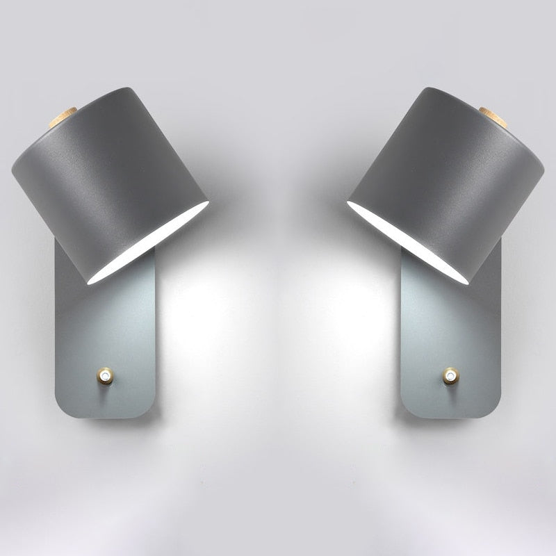LumiSwitch - Moderne LED Wandlamp met Schakelaar | Stijlvolle Verlichting voor Binnenhuisdecoratie