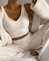 RelaxVibes - Drie-delig Comfortabel Fleece Set voor Dames