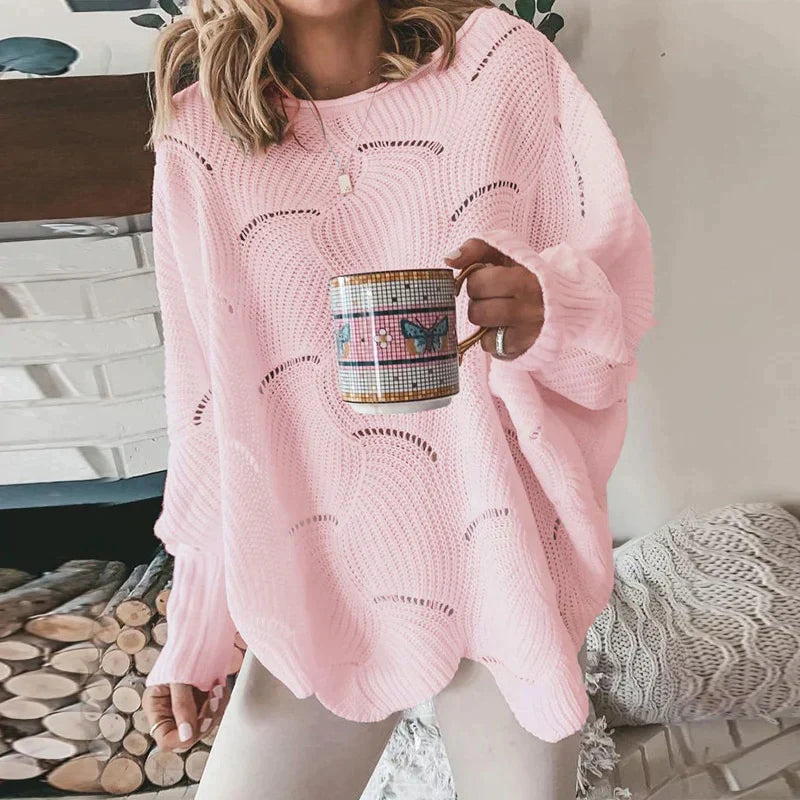 Naya - Oversized Gebreide Trui voor Dames