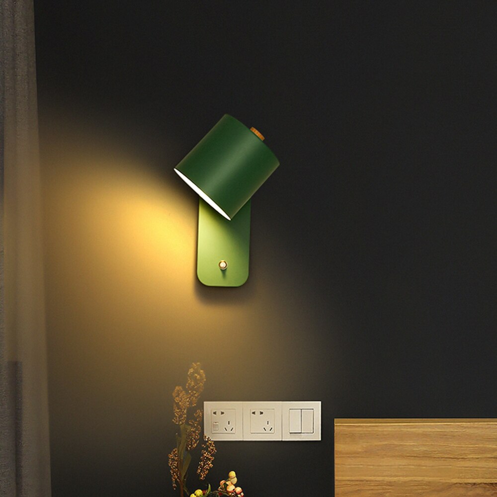 LumiSwitch - Moderne LED Wandlamp met Schakelaar | Stijlvolle Verlichting voor Binnenhuisdecoratie