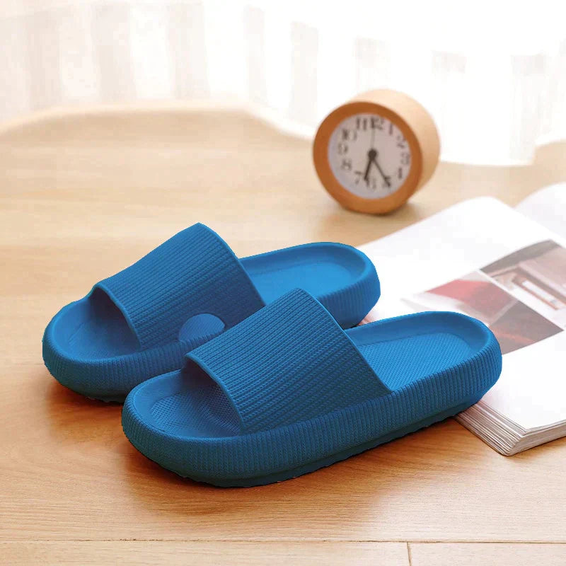 HeavenSoft Unisex Badslippers - Comfortabele Wolkenzachte Slippers voor Thuis en Strand