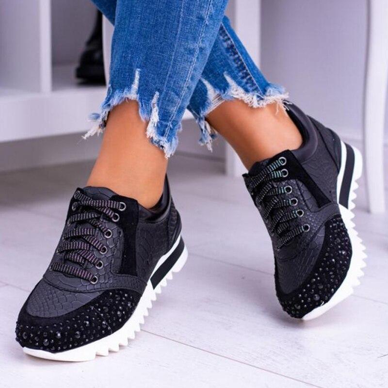 FunFit - Trendy Dames Sneakers met Vrolijke Print