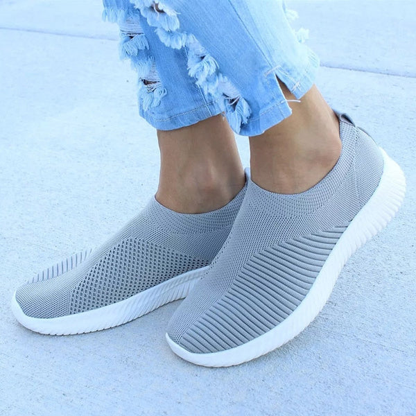 Vlotte Slip-On Sneakers - Lichtgewicht en Comfortabele Schoenen voor Dames