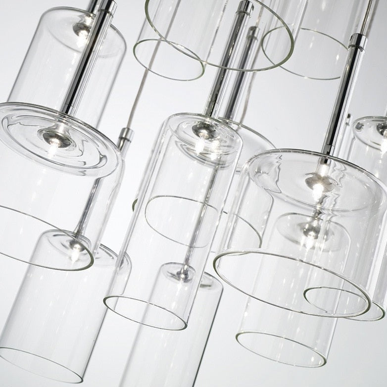 Elegante Glazen Hanglamp voor Eettafel - Moderne LED Verlichting voor Stijlvol Interieur