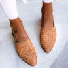Luxe Gevlochten Dames Sneakers - Comfortabele en Stijlvolle Platte Schoenen