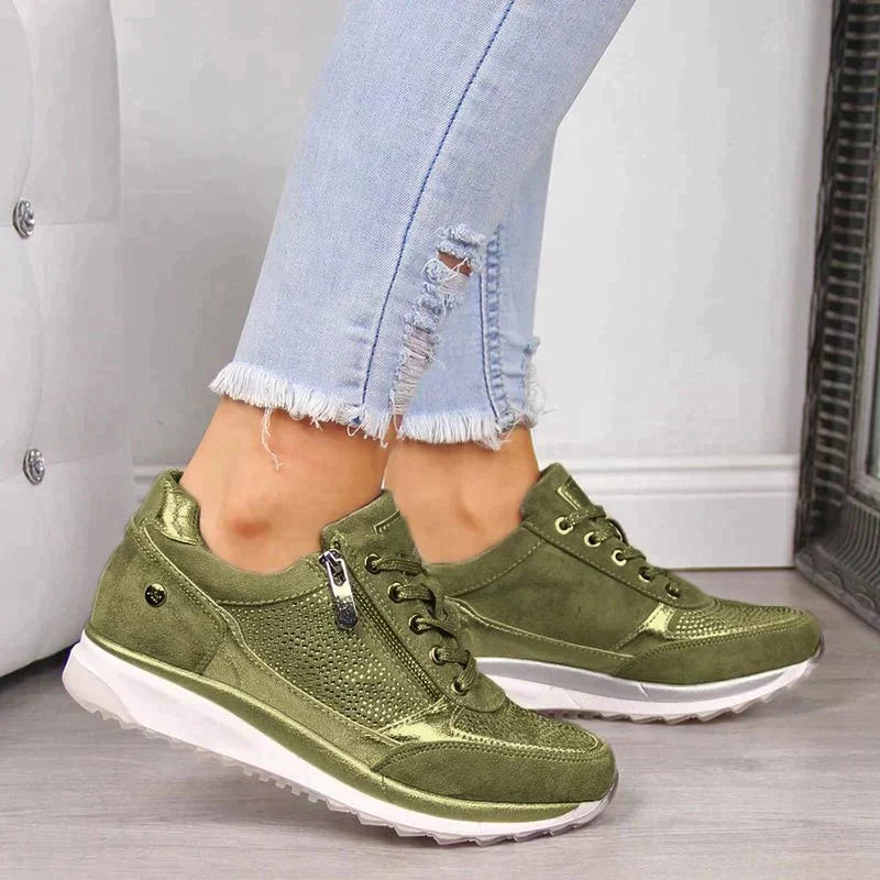 ZipFit - Stijlvolle Sneakers met Orthopedisch Voetbed