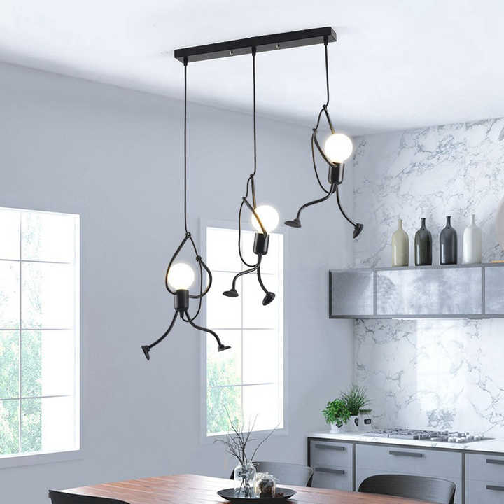 HeroLight - Retro Wandlamp Iron Man voor een Opvallend Interieur
