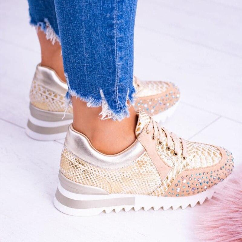 FunFit - Trendy Dames Sneakers met Vrolijke Print
