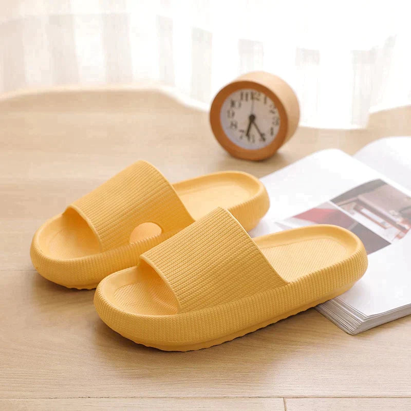 HeavenSoft Unisex Badslippers - Comfortabele Wolkenzachte Slippers voor Thuis en Strand