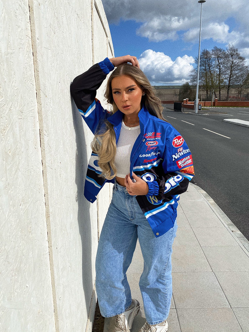 Zoë Damesjas | Oversized Hip-Hop Street Style Jas: Stoere Bomber voor Trendsetters
