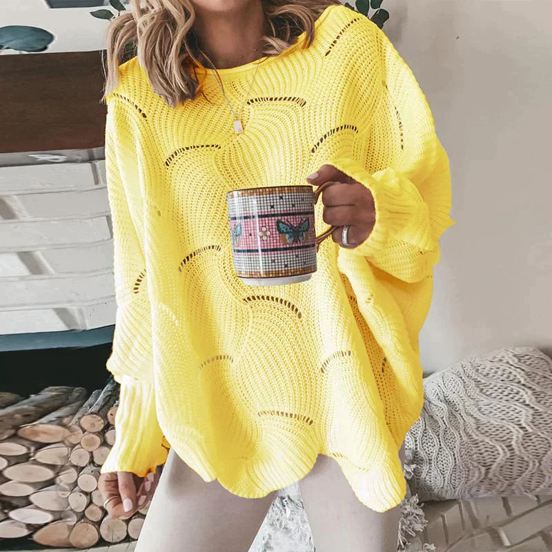Naya - Oversized Gebreide Trui voor Dames