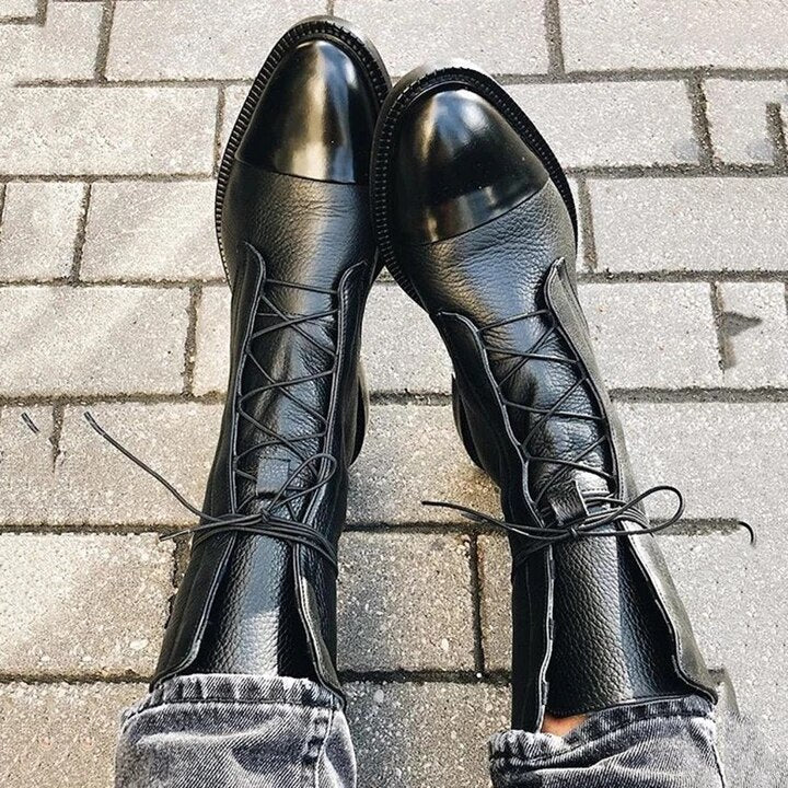 Nina - Klassieke Vintage Dameslaarzen | Stijlvolle Retro Laarzen voor Elke Gelegenheid