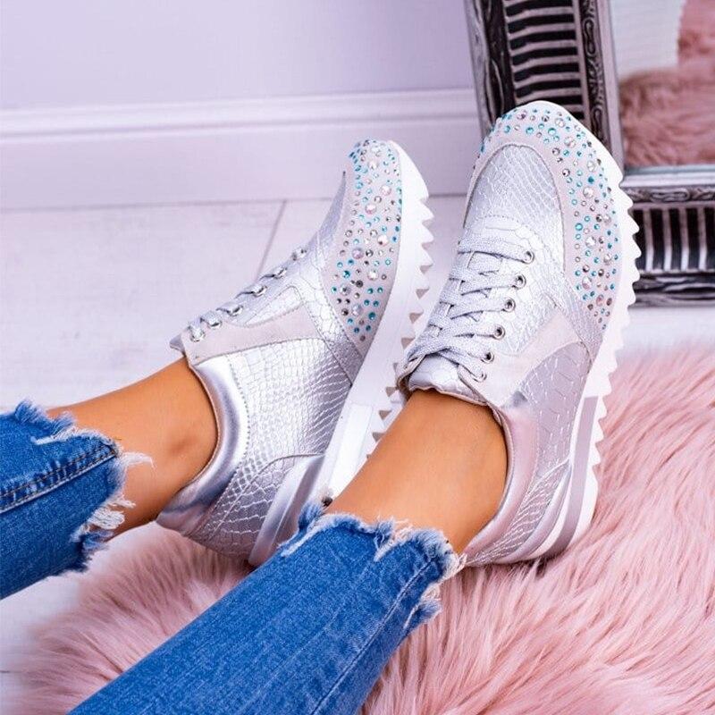 FunFit - Trendy Dames Sneakers met Vrolijke Print