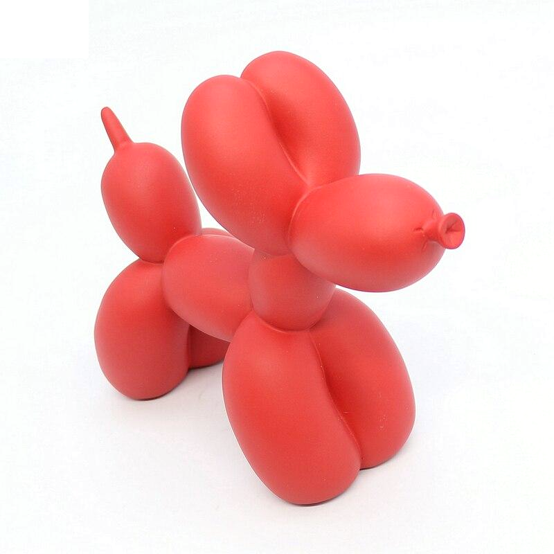 Kleurrijke Ballon Hondensculptuur - Moderne Kunst voor Interieurdecoratie