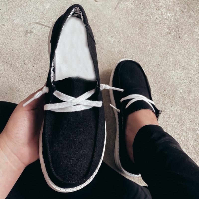 CanvasWalk - Canvas Veterschoenen voor Dames