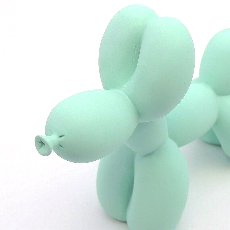 Kleurrijke Ballon Hondensculptuur - Moderne Kunst voor Interieurdecoratie