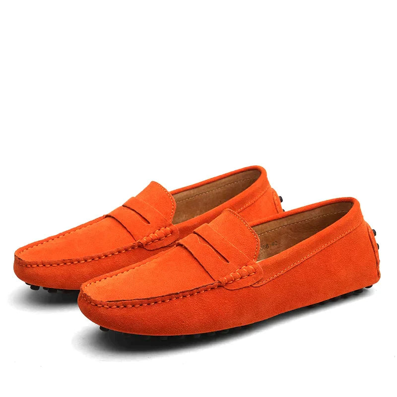 Eliott Suède Loafers in Italiaanse Stijl - Stijlvolle en Comfortabele Dames Loafers