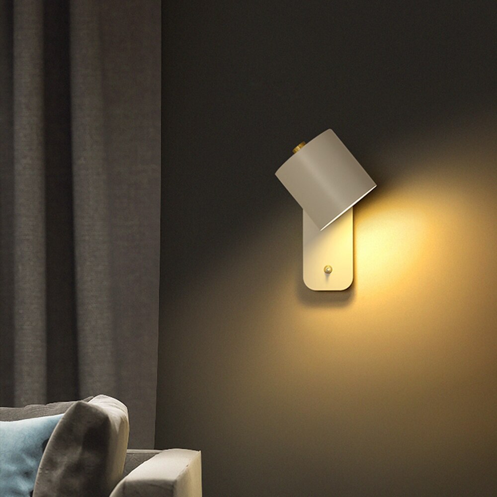 LumiSwitch - Moderne LED Wandlamp met Schakelaar | Stijlvolle Verlichting voor Binnenhuisdecoratie