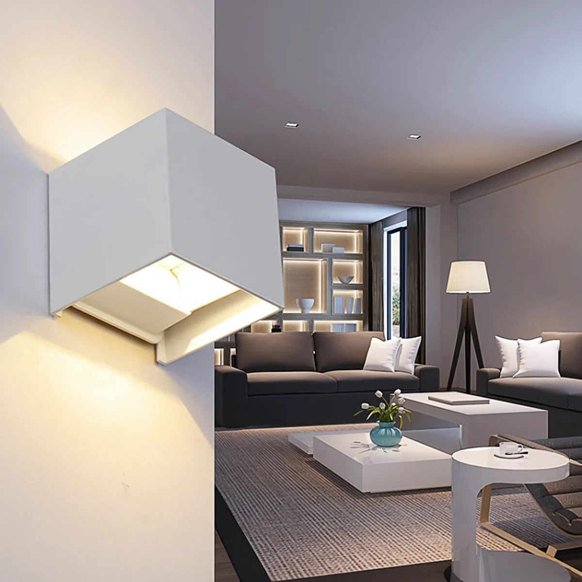 SensorCube - Moderne Wandlamp met Bewegingssensor