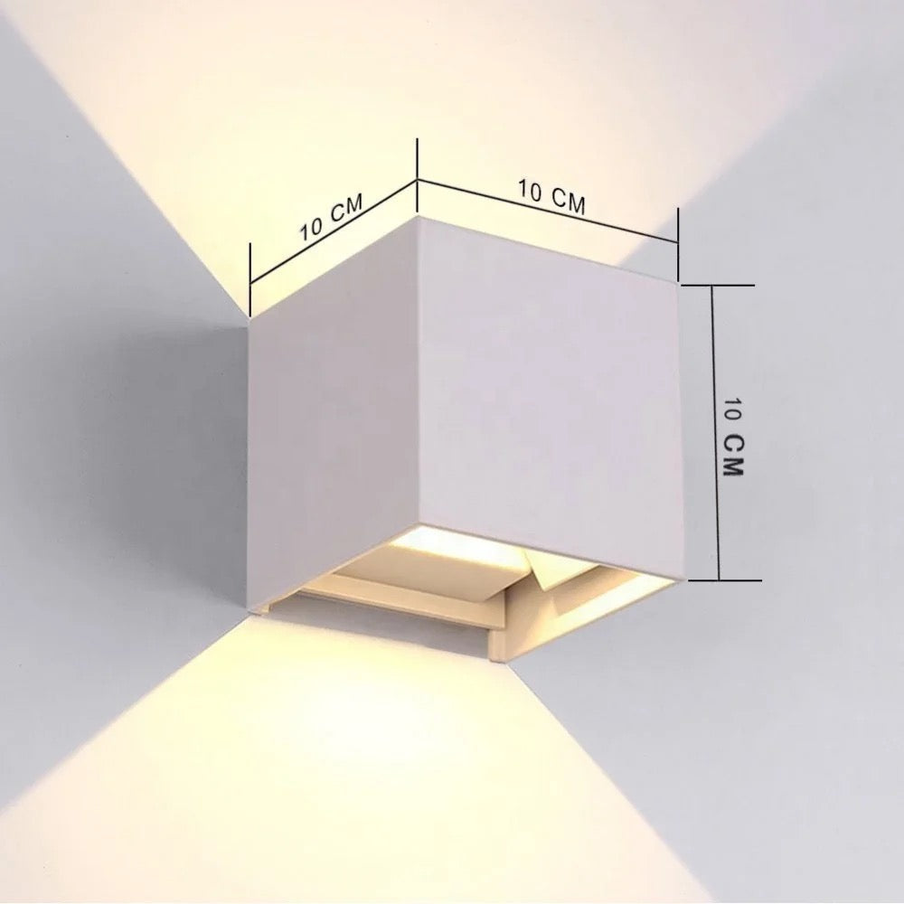 SensorCube - Moderne Wandlamp met Bewegingssensor