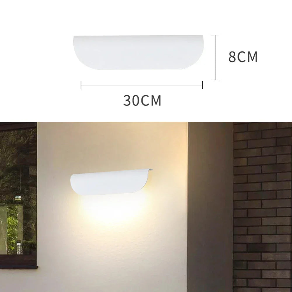 FlowBright - Waterdichte Buitenwandlamp | Duurzame Weerbestendige Verlichting