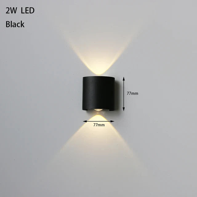 LumiPunt - Moderne LED Wandlamp voor Binnen en Buiten
