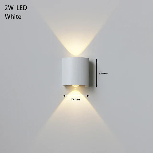 LumiPunt - Moderne LED Wandlamp voor Binnen en Buiten