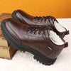 FrostTrek - Robuuste, Gevoerde Leren Winterlaarzen met Antislip Zool