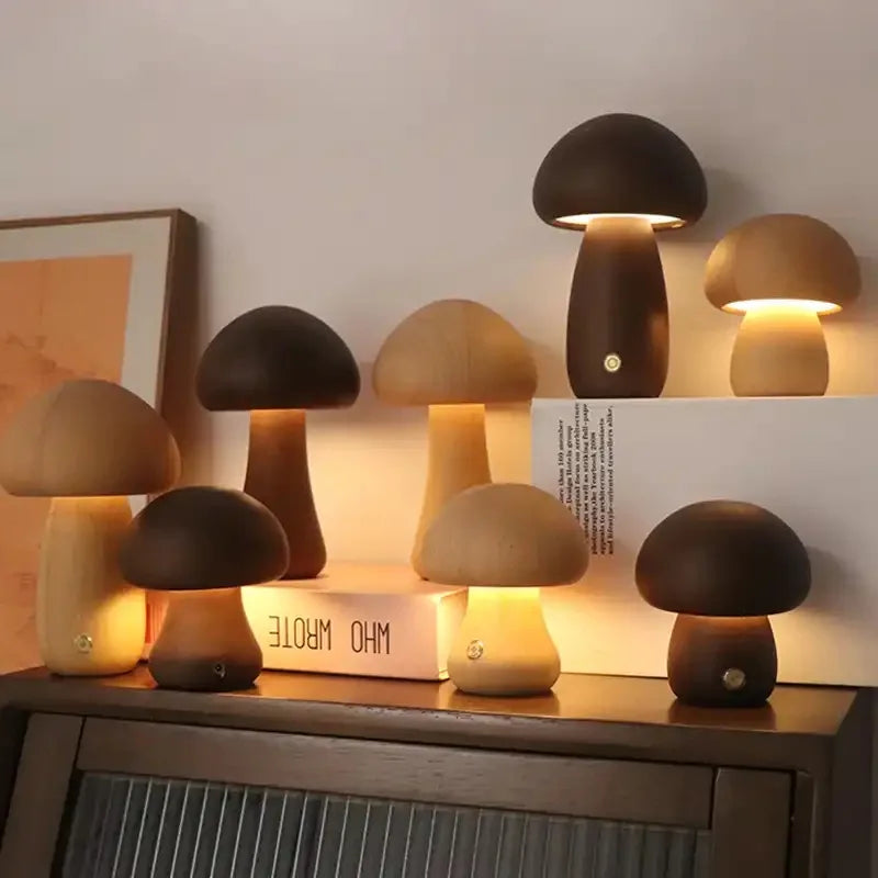 MushroomLight - Charmante Paddenstoel Sfeerlamp | Perfect voor Kinderkamers