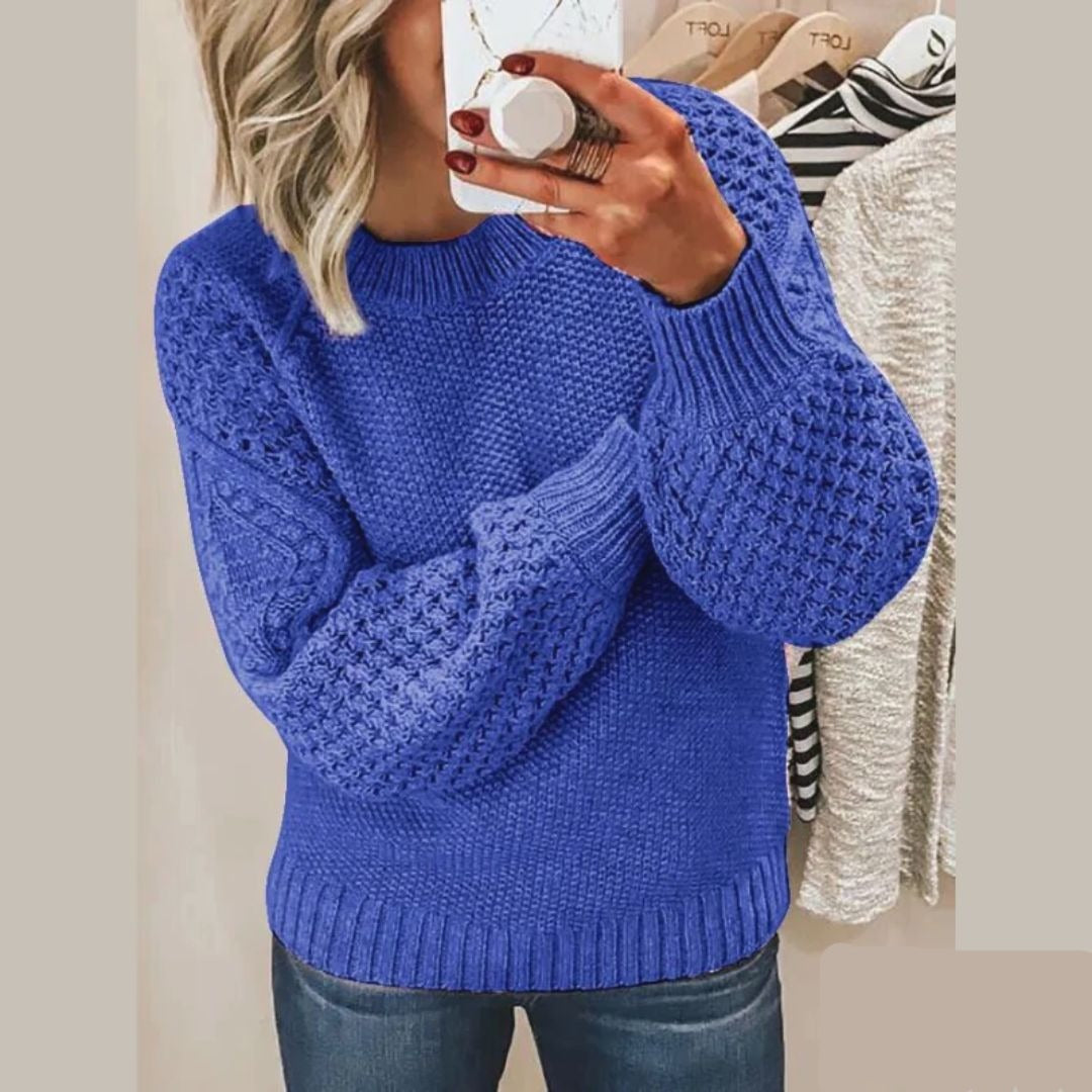 Eliana - Stijlvolle Oversized Gehaakte Trui voor Dames
