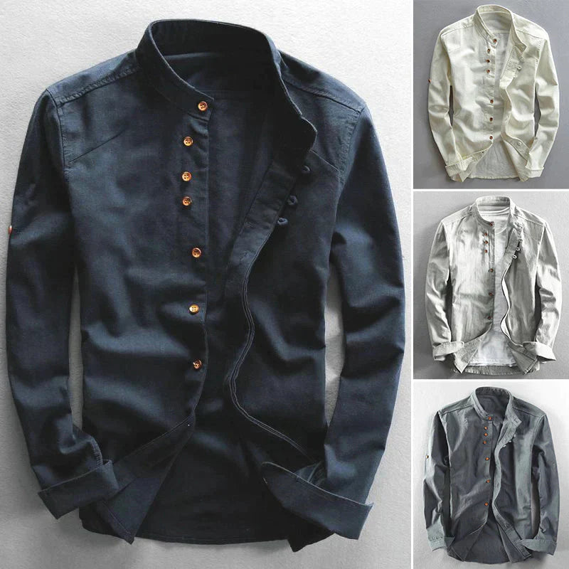 Kyoto - Japanse Stijl Overhemd voor Heren | Casual en Unieke Look