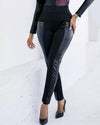 Foxxy™ | Flexibele leren broek