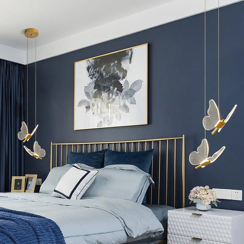 GlowWings LED Hanglamp - Unieke Vlinder Plafondlamp met Modern Design