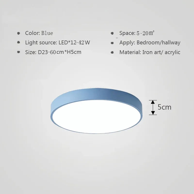 ColorCraft - Multicolor LED Plafondlamp met Instelbare Kleuren