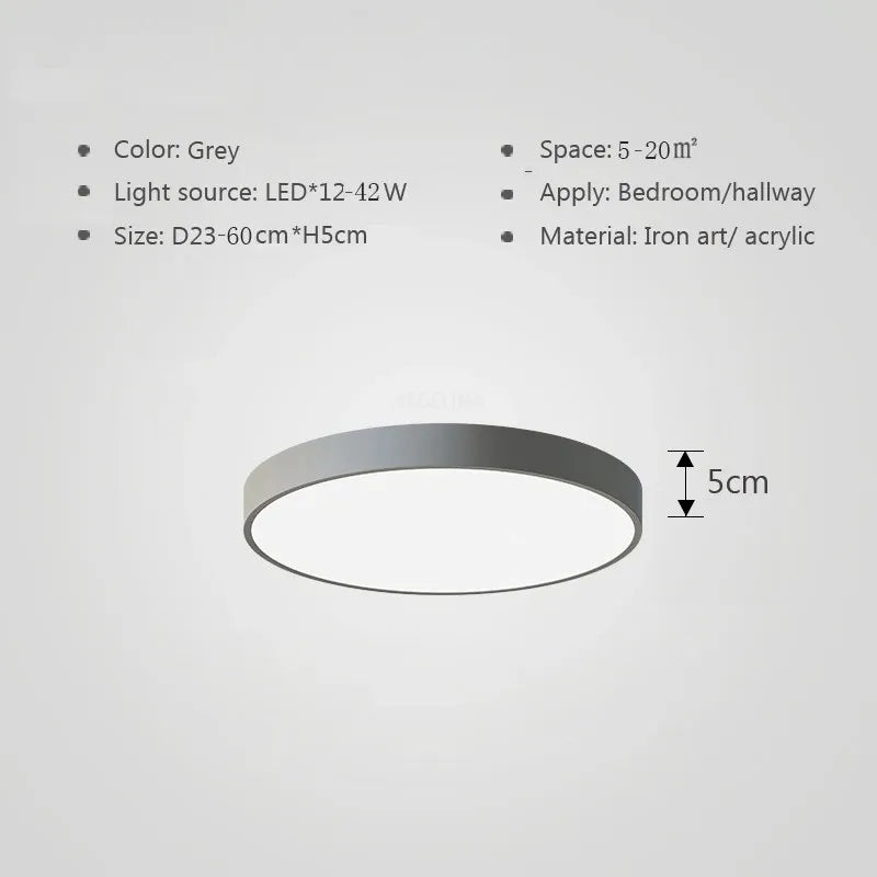 ColorCraft - Multicolor LED Plafondlamp met Instelbare Kleuren