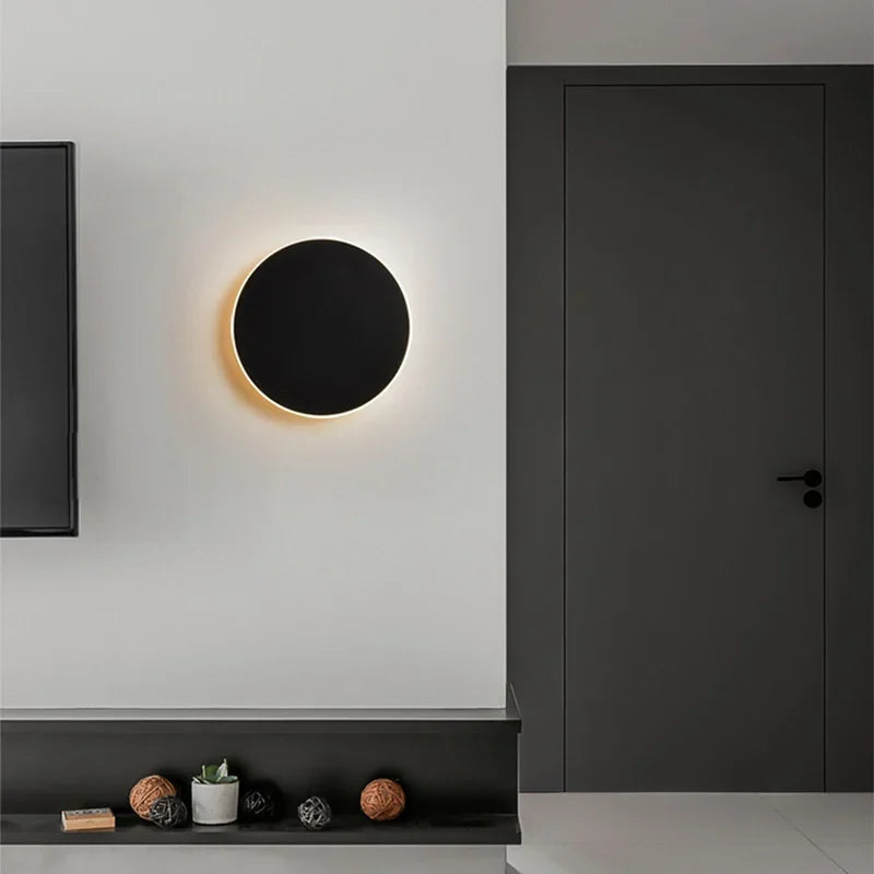 GlowSphere - Ronde LED Wandlamp voor Modern Interieur