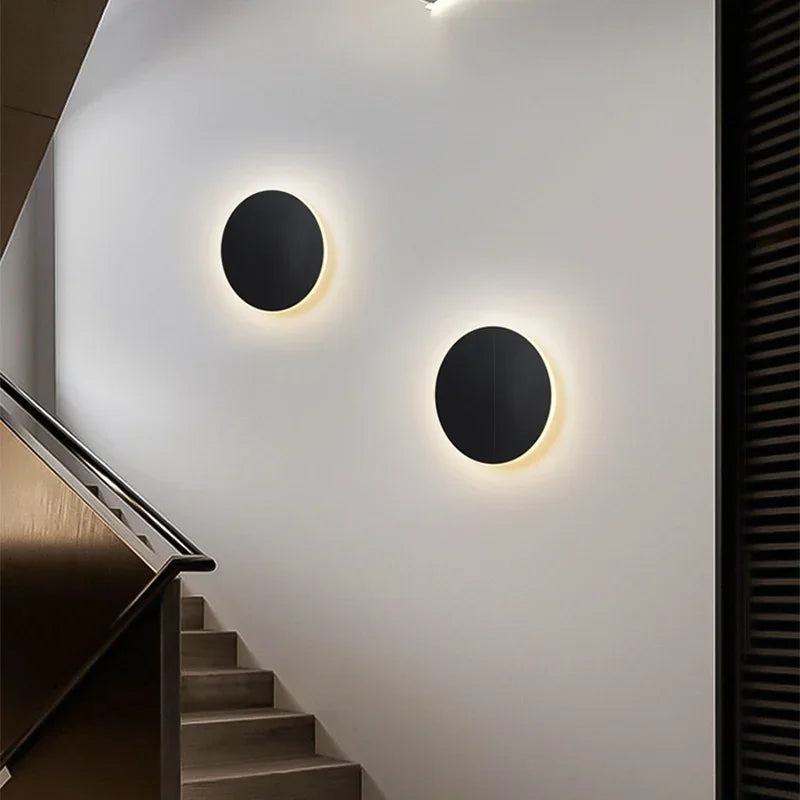 GlowSphere - Ronde LED Wandlamp voor Modern Interieur