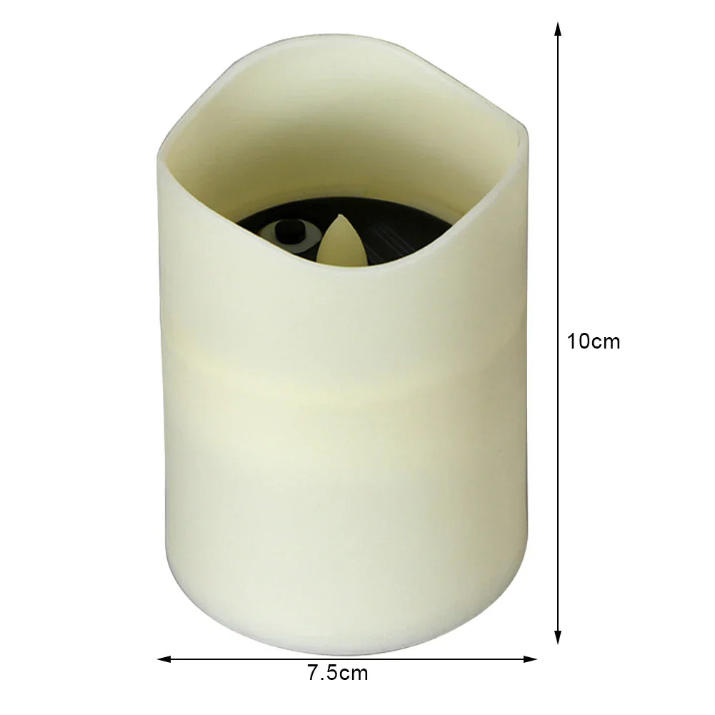 SunCandle - Buiten Zon-Kaarslamp voor Sfeervolle Verlichting