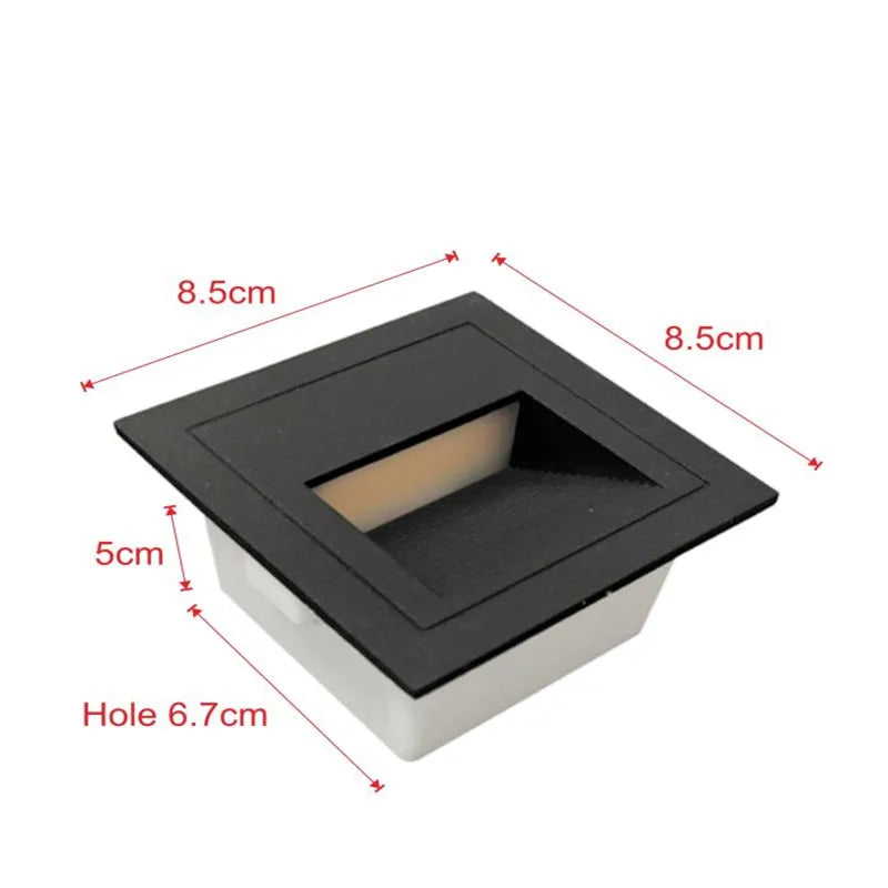 GlowStep - LED Trapverlichting Wandlamp voor Veiligheid en Stijl
