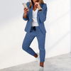 Ilona - Dames Blazer en Broek Set - Elegant & Professioneel