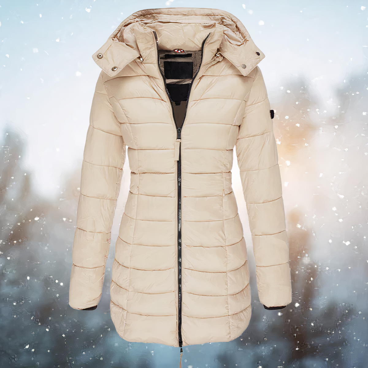 Erwin - Getailleerde Winter Pufferjas voor Dames