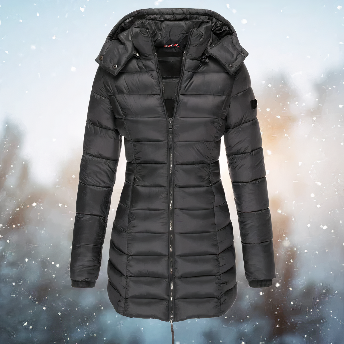 Erwin - Getailleerde Winter Pufferjas voor Dames