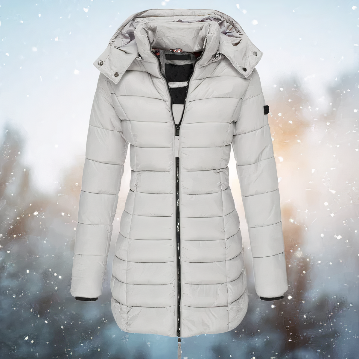 Erwin - Getailleerde Winter Pufferjas voor Dames