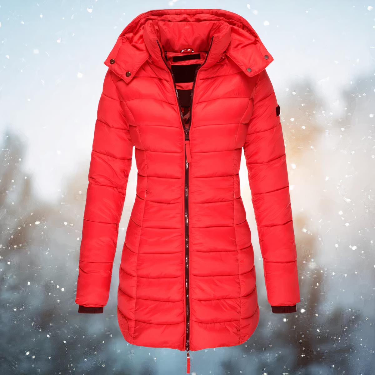 Erwin - Getailleerde Winter Pufferjas voor Dames